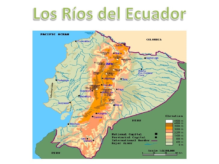 Etnias del Ecuador - Hidrografía