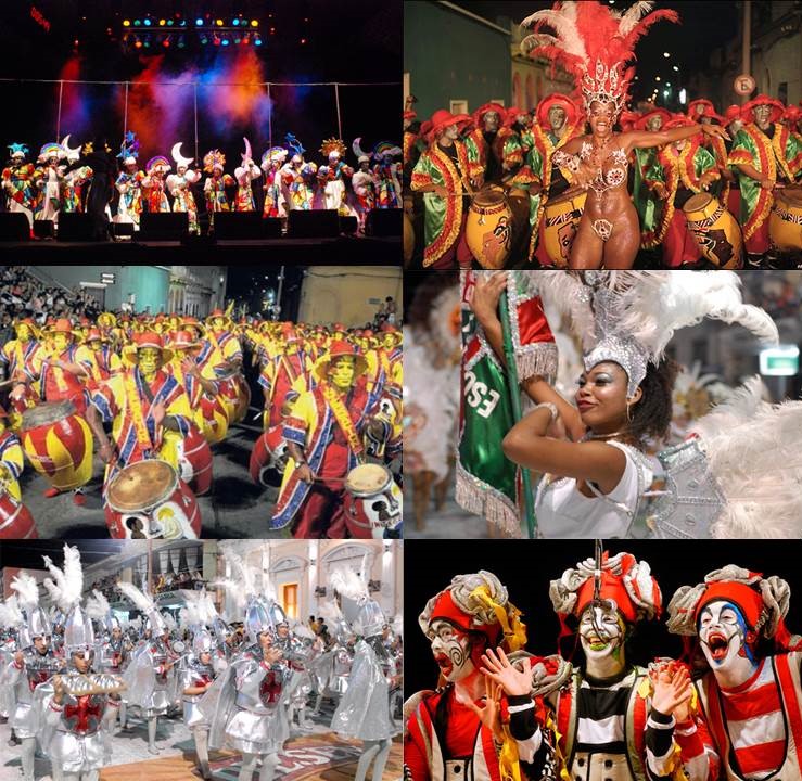 Carnaval uruguayo - Mosaico