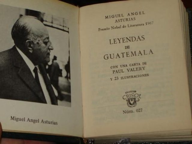 leyendas de Guatemala de Miguel Ángel Asturias