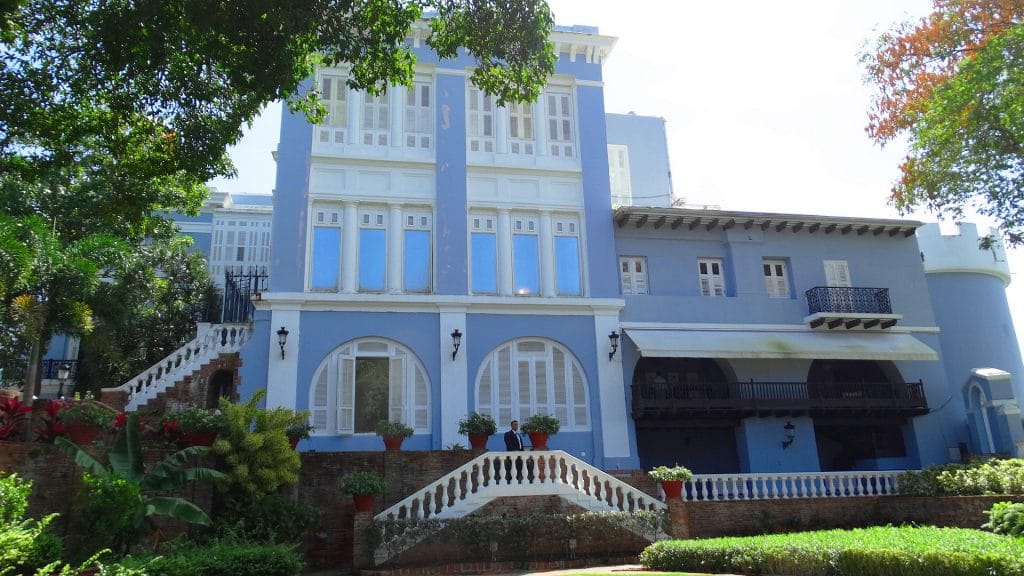 Palacio de Santa Catalina patrimonio de la cultura de puerto rico