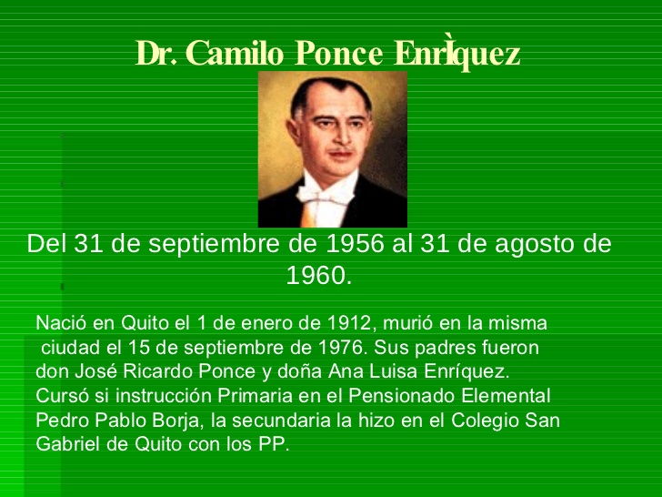 Camilo Ponce Enrriquez