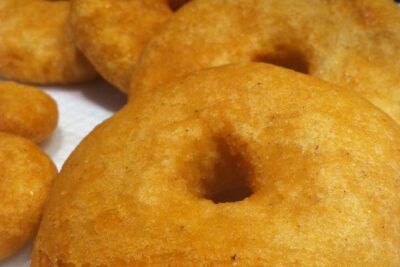 arepa frita o arepas de harina de trigo fritas