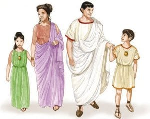 Vestimenta de la Cultura Romana: