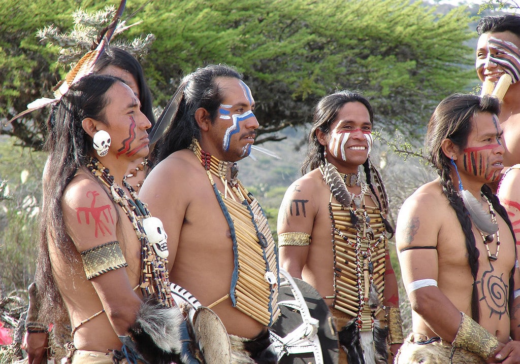 vestimenta de los Chichimecas